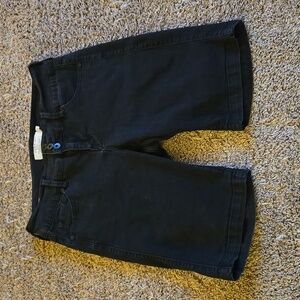 Torrid denim Bermuda black shorts size 12